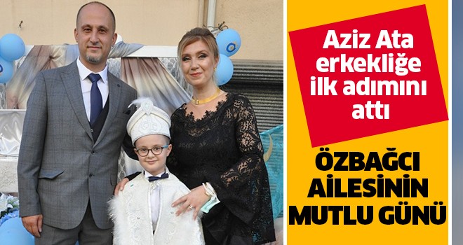 Özbağcı ailesinin, mutlu günü