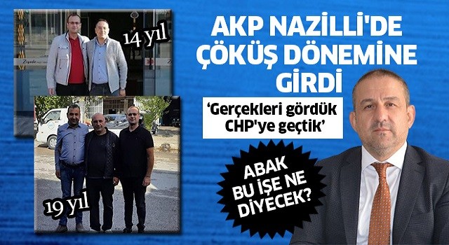 AKP Nazilli'de çöküş dönemine girdi