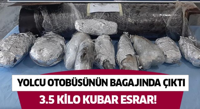 Aydın'da 3.5 kilogram uyuşturucu ele geçirildi