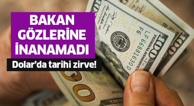 Dolar'da tarihi zirve!