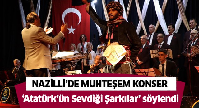 Nazilli'de muhteşem konser