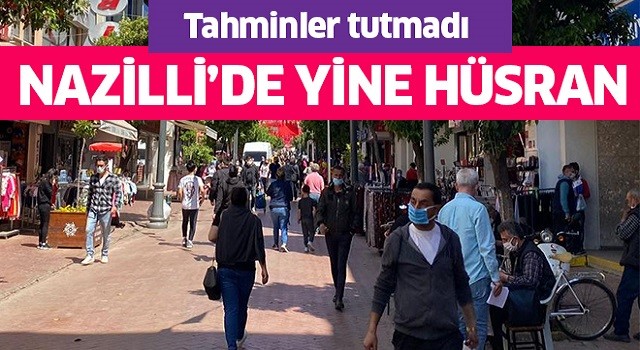 Nazilli'de yine hüsran