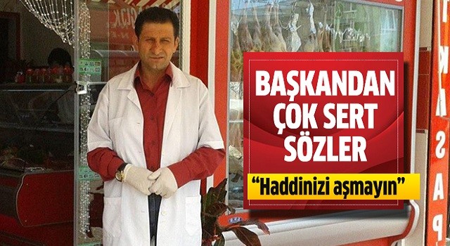 Oda başkanından sert sözler