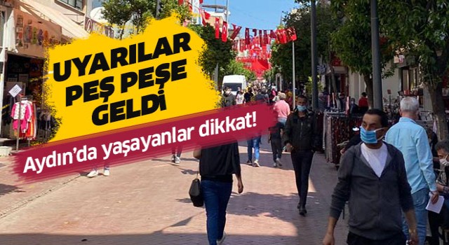 Uyarılar peş peşe geldi