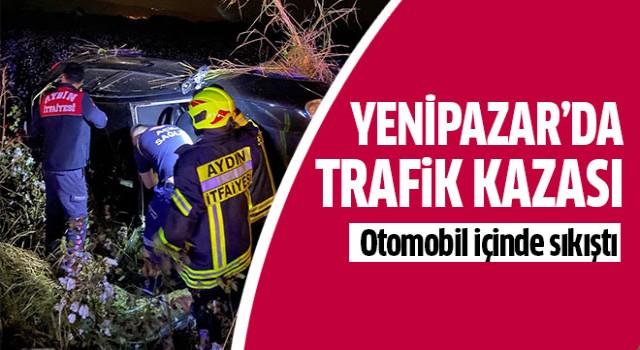 Yenipazar'da trafik kazası