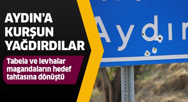 Aydın'a kurşun yağdırdılar