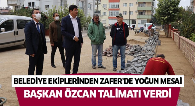 Başkan Özcan talimatı verdi