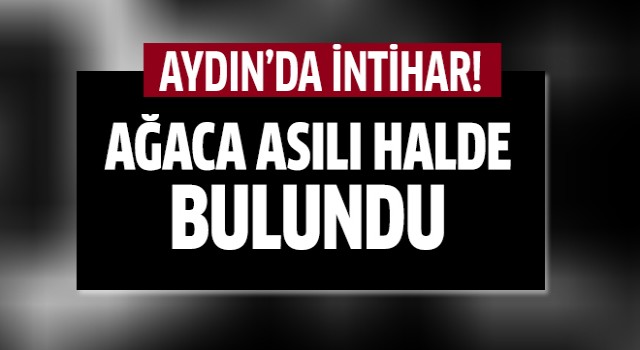 Kendisini ağaca astı!