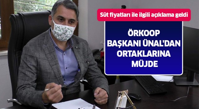 ÖRKOOP Başkanı Ünal'dan ortaklarına müjde