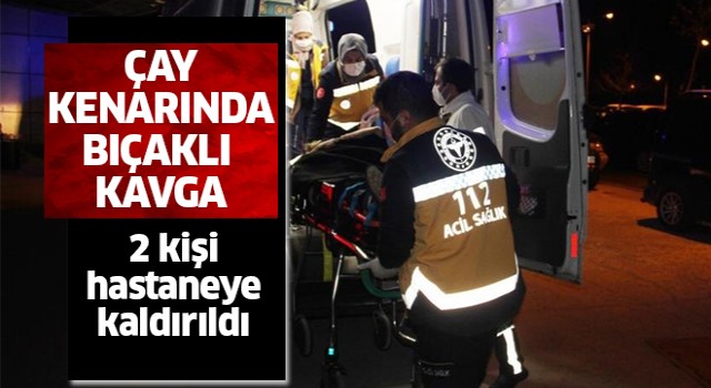 Aydın'da birbirlerini bıçaklayan 2 genç hastaneye kaldırıldı