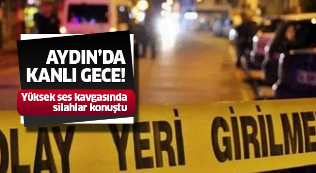 Aydın'da kanlı gece!