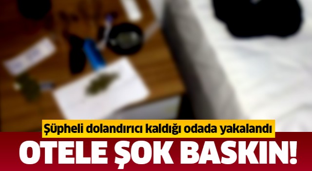 Aydın'da polisten otele baskın!