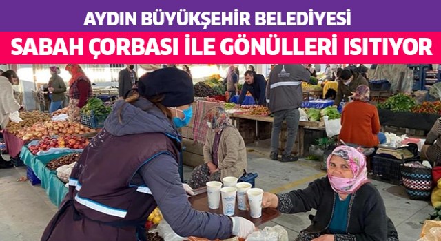 Büyükşehir, sabah çorbası ile gönülleri ısıtıyor