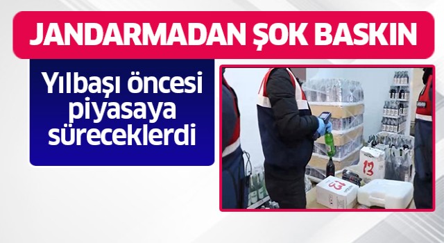 Jandarmadan şok operasyon!