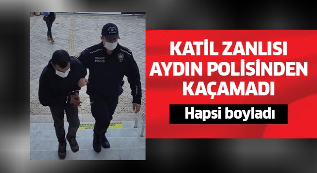 Katil zanlısı polisten kaçamadı