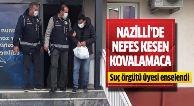 Suç örgütü üyesi Nazilli'de yakalandı!