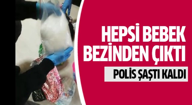 Bebek bezinden çıkanlar şoke etti