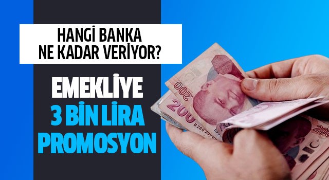 Emekli promosyonları zamlandı!