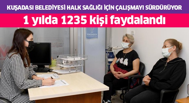 Kuşadası belediyesi halk sağlığı için çalışmayı sürdürüyor