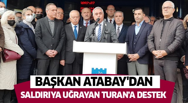Başkan Atabay'dan Kuşadası Belediye Başkan Yardımcısı'na destek