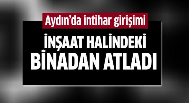 Genç adam hayatına son vermek istedi