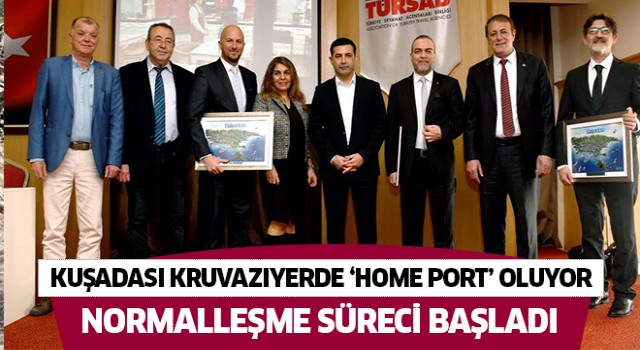 Kuşadası kruvaziyerde ‘home port’ oluyor