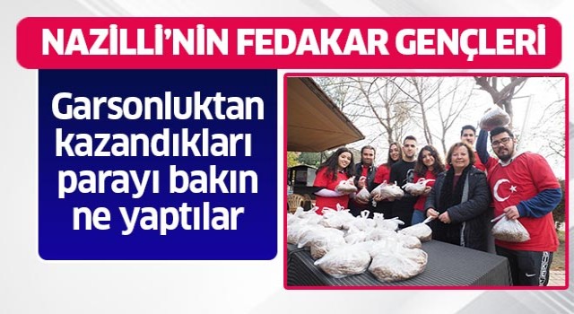 Nazilli'nin fedakar gençleri