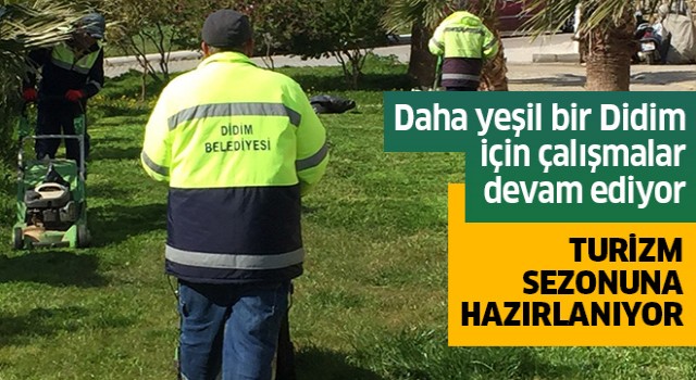 Daha yeşil bir Didim için çalışmalar sürüyor