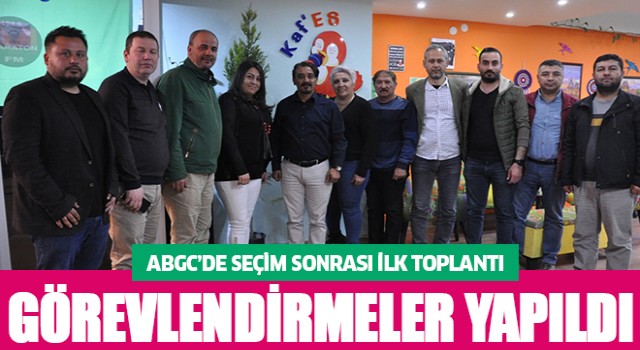 ABGC görev dağılımını yaptı