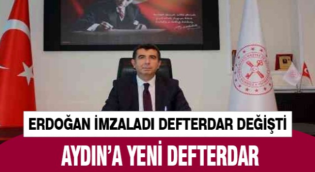 Aydın Defterdarlığı'na Sezgin atandı