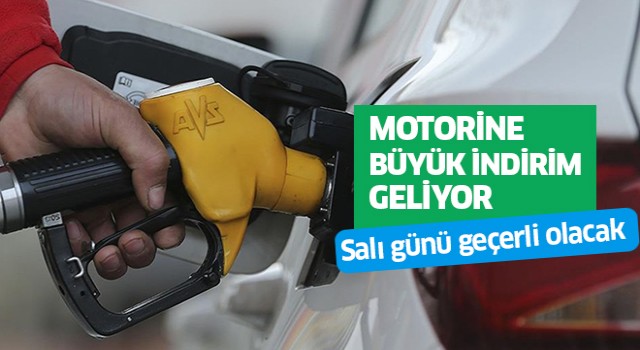 Motorine büyük indirim geliyor