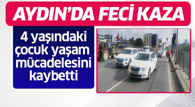 Aydın'da feci kaza!