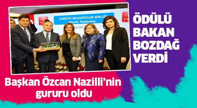 Nazilli Belediyesi'nden gururlandıran başarı