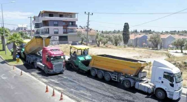 Büyükşehir Didim'de yolları yeniliyor