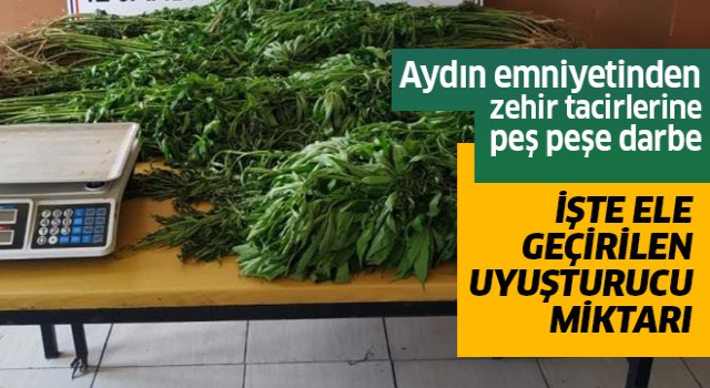 Aydın'da 5 şahıs uyuşturucudan tutuklandı