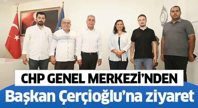 CHP Genel Merkezi'nden Başkan Çerçioğlu'na ziyaret
