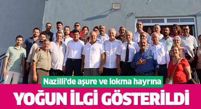 Nazilli'de aşure ve lokma hayrına yoğun ilgi