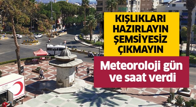 Meteoroloji Aydın'ı uyardı