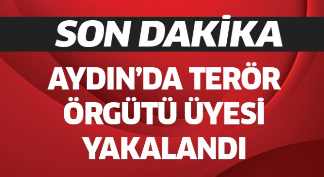 Aydın'da DEAŞ terör örgütü üyesi yakalandı