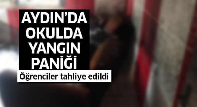 Aydın'da Anaokulunda çıkan yangın panikletti