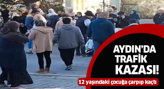 Aydın'da trafik kazası!