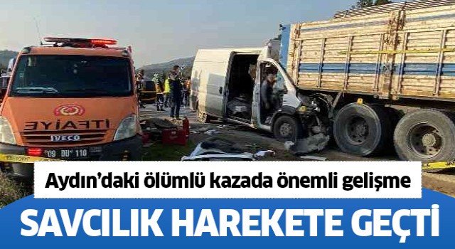Aydın'daki ölümlü kazada flaş gelişme!