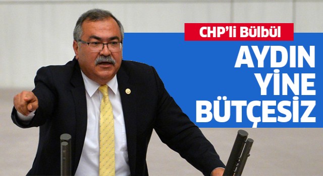 CHP'li Bülbül'den bütçe açıklaması