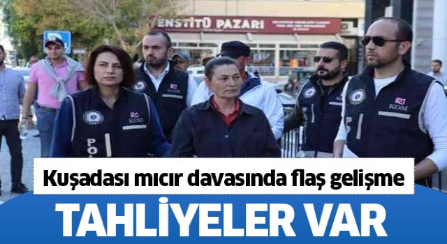 Kuşadası'nda mıcır ihalesi davasında 2 tahliye