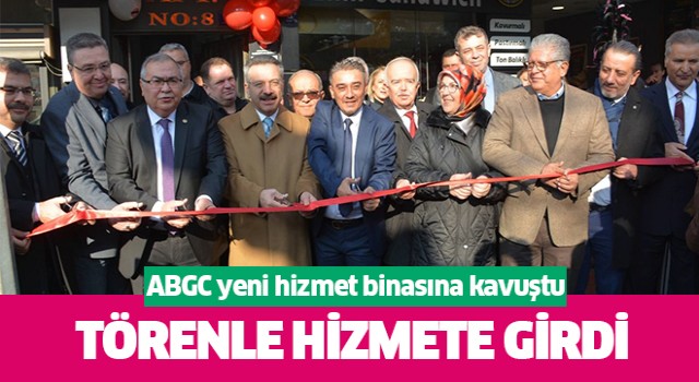 ABGC yeni hizmet binası törenle açıldı