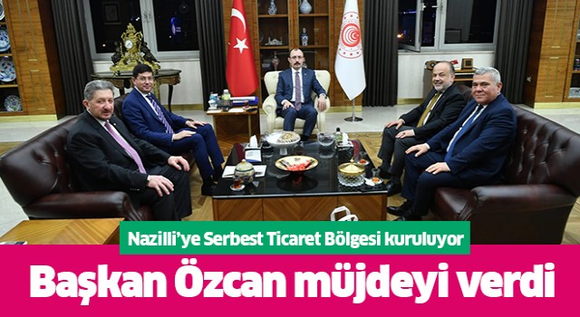 Başkan Özcan müjdeyi verdi