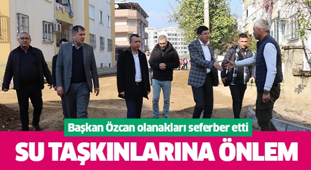 Başkan Özcan olanakları seferber etti