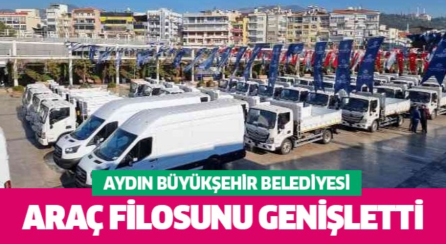 Büyükşehir Belediyesi araç filosunu genişletiyor