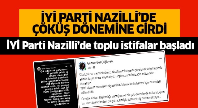 İYİ Parti Nazilli'de nakavt oldu