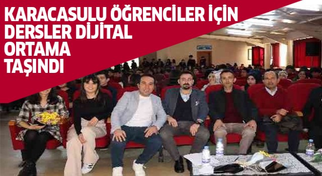 Karacasulu öğrenciler için dersler dijitale taşındı